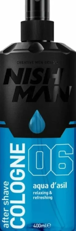 Nishman After Shave Cologne Aqua D'asil - 400 ml