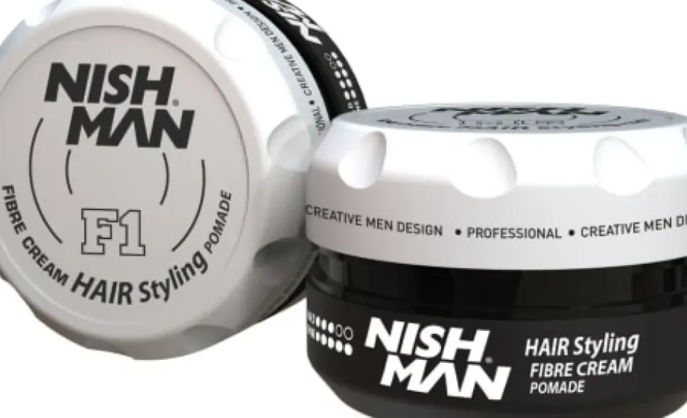 Nishman Hair Styling Fibre Cream Pomade F1 - 100 ml