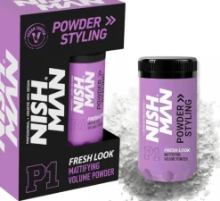 Nishman Hair Styling Powder Wax Fresh Look 20g
