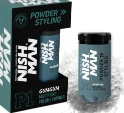 Nishman Hair Styling Powder Wax GumGum 20g
