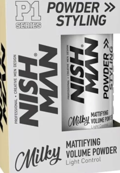 Nishman Hair Styling Powder Wax Milky 20g