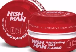 Nishman Hair Styling Wax No.03 Flaming - 150 ml