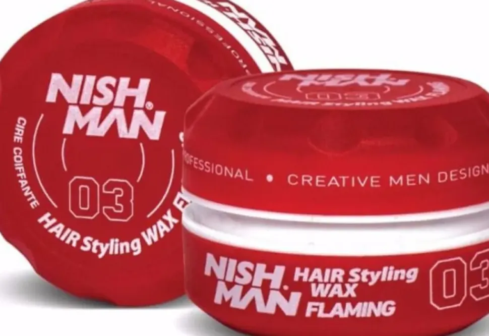 Nishman Hair Styling Wax No.03 Flaming - 150 ml