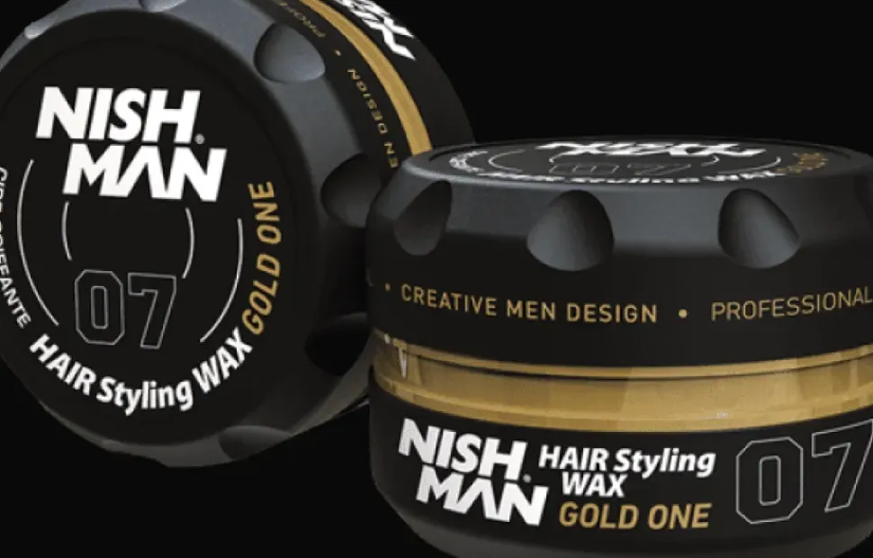 Nishman Hair Styling Wax No.07 Gold One - 150 ml