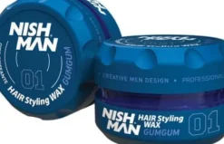 Nishman Hair Styling Wax No.01 Gumgum - 150 ml