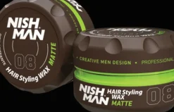 Nishman Hair Styling Wax No.08 Matte - 150 ml