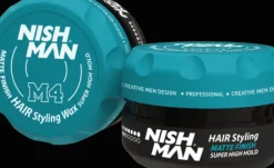 Nishman Matte Finish Super High Hold Wax M4 - 100 ml