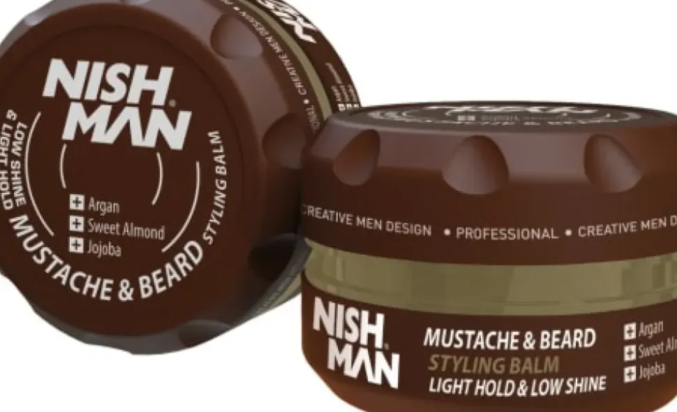 Nishman Mustache & Beard Styling Wax 100ml