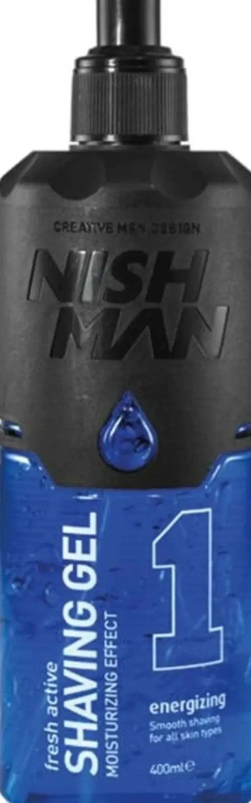 Nishman Shaving Gel 1 Fresh Active Rasiergel Energizing 400 ml