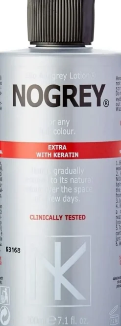 Nogrey Lotion Against Grey Hair With Keratin - 200 ml