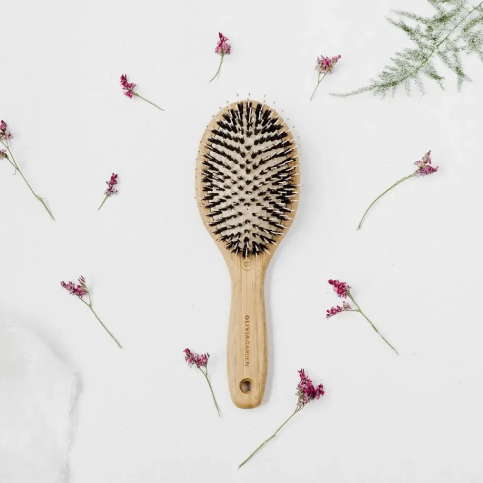 Olivia Garden Bamboo Touch Detangle Combo Brush - Small