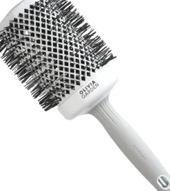 Olivia Garden Expert Blowout Shine White & Grey 65 mm