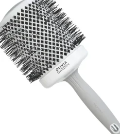 Olivia Garden Expert Blowout Shine White & Grey 80 mm