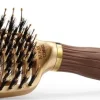 Olivia Garden Expert Care Flex Boar & Nylon Bristles - Gold & Brown