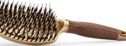 Olivia Garden Expert Care Flex Boar & Nylon Bristles - Gold & Brown