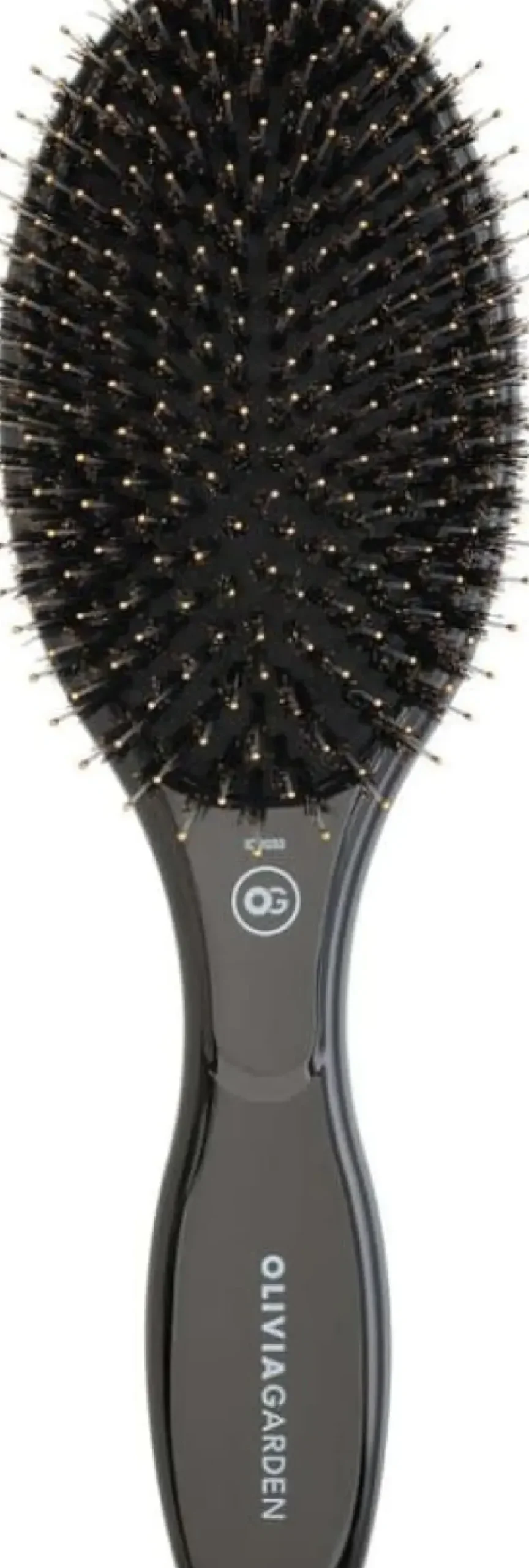 Olivia Garden Expert Care Oval - Boar & Nylon Bristles Black (U)