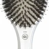 Olivia Garden Expert Care Oval - Boar & Nylon Bristles Silver