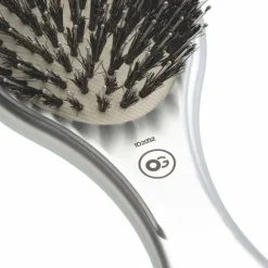Olivia Garden Expert Care Oval - Boar & Nylon Bristles Silver