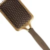 Olivia Garden Expert Care Rectangular Nylon - Gold & Brown Large