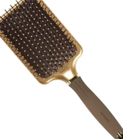 Olivia Garden Expert Care Rectangular Nylon - Gold & Brown Large
