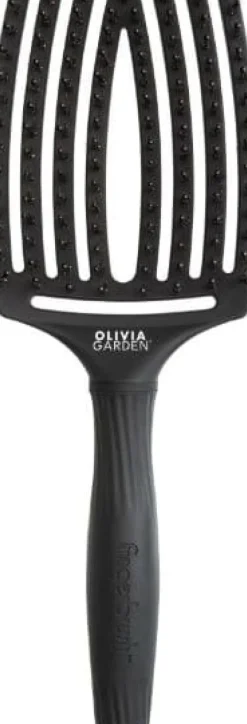 Olivia Garden Fingerbrush Combo Full Black - Large
