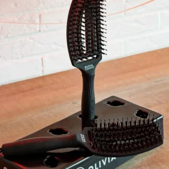 Olivia Garden Fingerbrush Combo Full Black - Medium