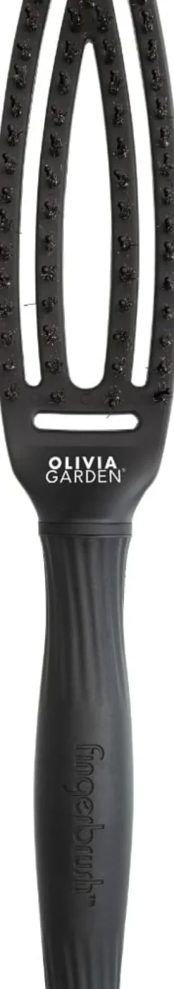 Olivia Garden Fingerbrush Combo Full Black - Small