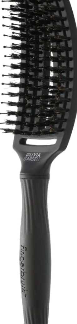Olivia Garden Fingerbrush Combo Full Black - Small