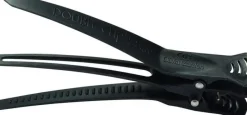 Olivia Garden 2-in-1 Sectioning Double Clip Black - 4 Pcs