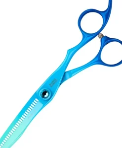Olivia Garden PowerCut Rainbow Blue 6'' - 28 Teeth