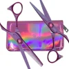 Olivia Garden 5.75" scissors + 6.35" thinner SilkCut Think Pink Set of 2
