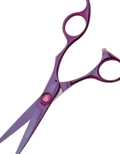 Olivia Garden 5.75" scissors + 6.35" thinner SilkCut Think Pink Set of 2