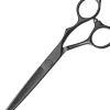 Olivia Garden SilkCut PRO Matt Black 6.50"