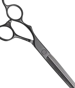 Olivia Garden SilkCut PRO Matt Black 6" - Left Handed Scissors