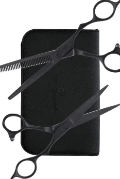 Olivia Garden Silkcut Pro Matt Black 5.00 Set