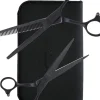 Olivia Garden Silkcut Pro Matt Black 6.50 Set