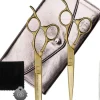 Olivia Garden SilkCut Pro Matt Gold Set