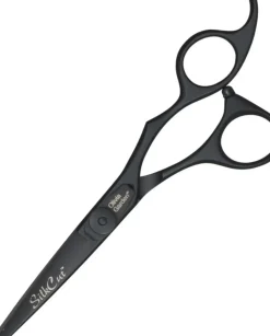 Olivia Garden Silk Cut Set Matt Black 5.75" + Thinning Schear 6.35"
