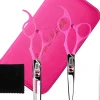 Olivia Garden Silk Cut Think Pink 2er Set 5.75" And 6" Thinner