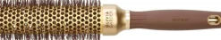 Olivia Garden XL Expert Blowout Speed Wavy Bristles Gold & Brown 35 mm
