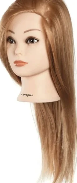 Original Best Buy Anabelle Training Head Long 100% Synthetic Blond 30-40 cm