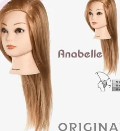 Original Best Buy Anabelle Training Head Long 100% Synthetic Blond 30-40 cm