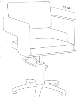 Original Best Buy ODEON Styling Chair
