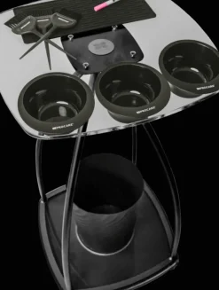 Procare Hair Hostess Trolley - Black Short