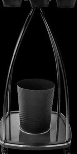 Procare Hair Hostess Trolley - Black Short