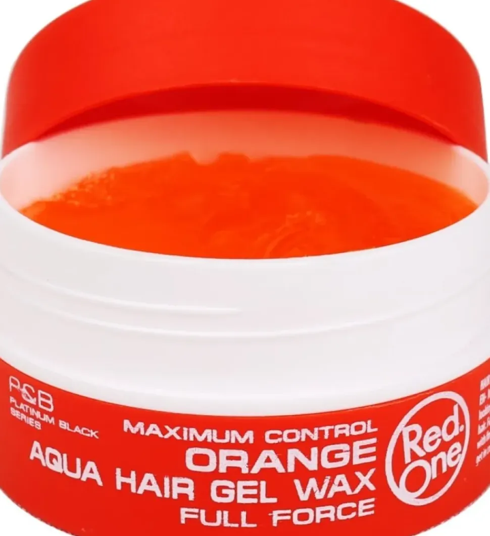 RedOne Orange Aqua Hair Gel Wax 150 ml