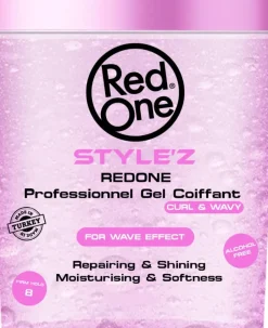 RedOne Style'Z Professional Hair Gel Curl Wavy 910 ml