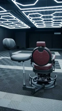 RJ Chairz Ergonomic Floating Cutting Stool