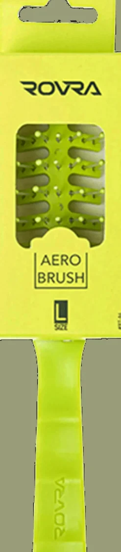 Rovra Aero Hair Brush - L - Green