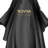 Rovra Barber Cape Black With Logo